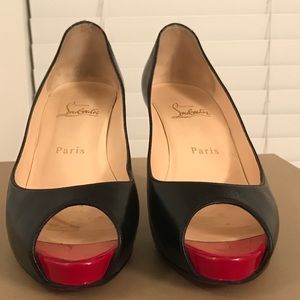Christian Louboutin Peep Toe Shoes